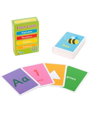 Toddler Flash Cards - Alphabet, Numbers, Shapes and Colours
